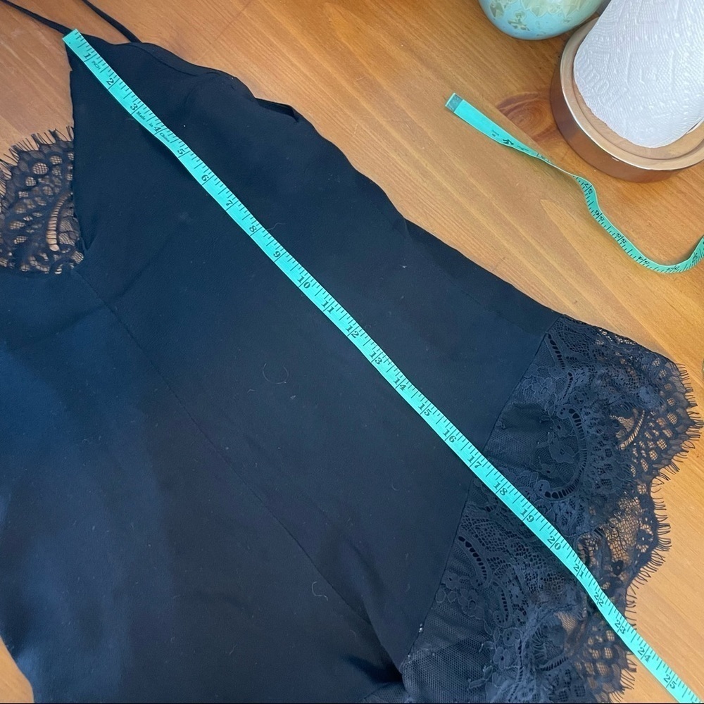 Revolve by the way. Black Lace Romper Women's S - Picture 9 of 10